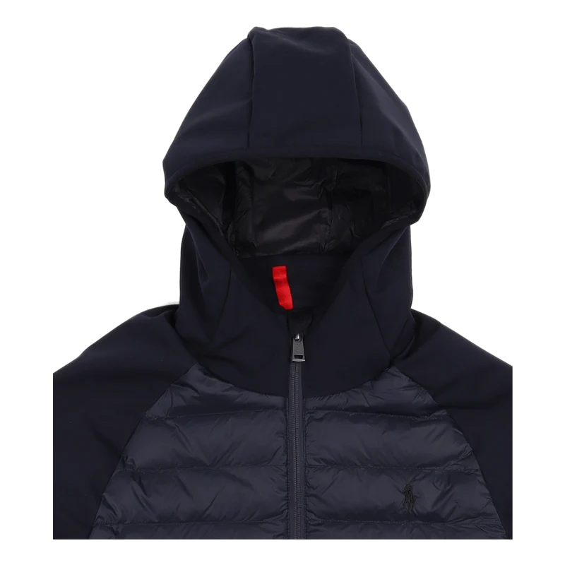 Water-Repellent Hybrid Jacket Collection Navy