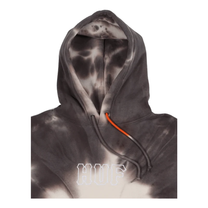 High Dye P/o Tiedye Hoodie Orange