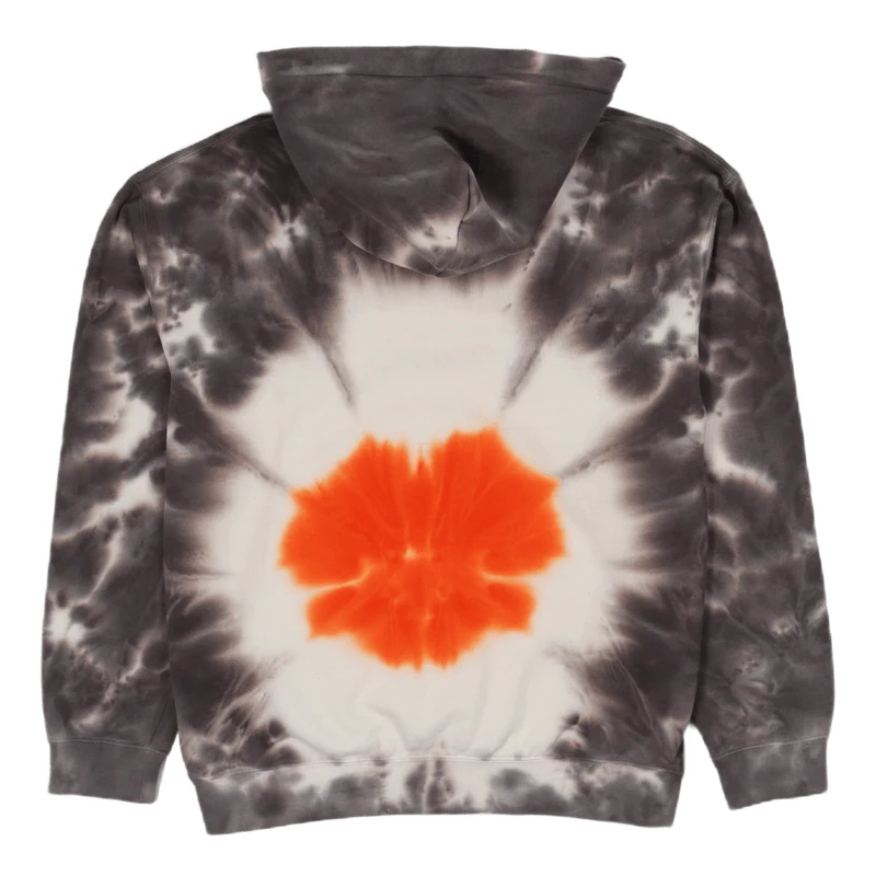 High Dye P/o Tiedye Hoodie Orange
