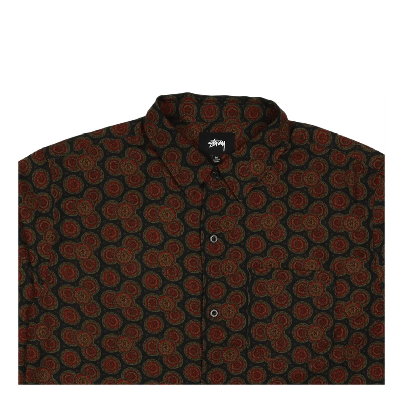 Circle Paisley Shirt Green