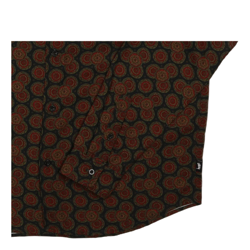 Circle Paisley Shirt Green