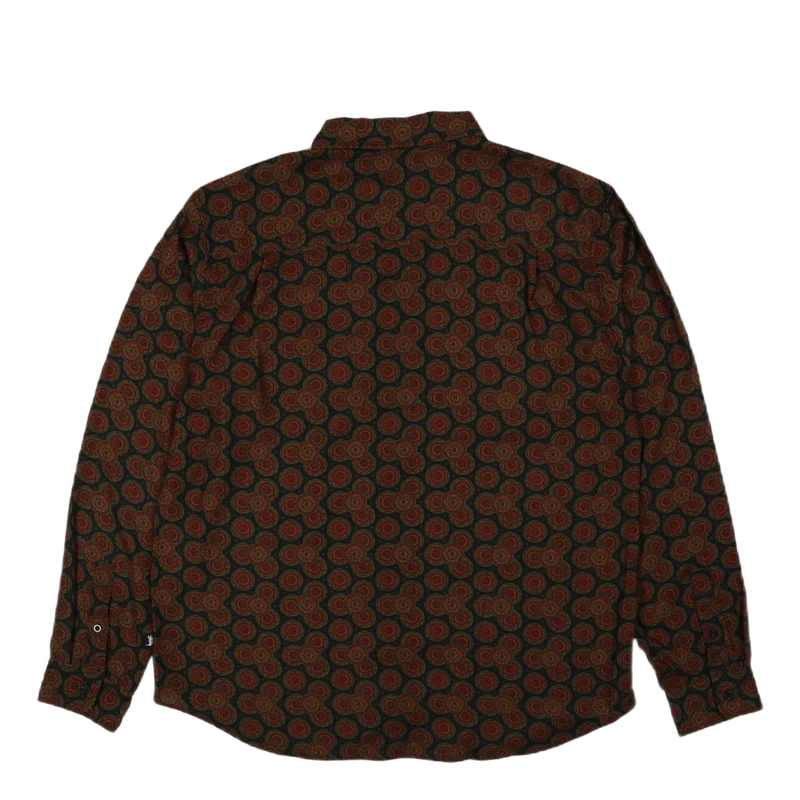 Circle Paisley Shirt Green