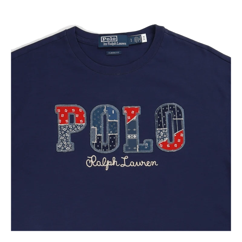 Classic Fit Logo Jersey T-Shirt Dark Cobalt