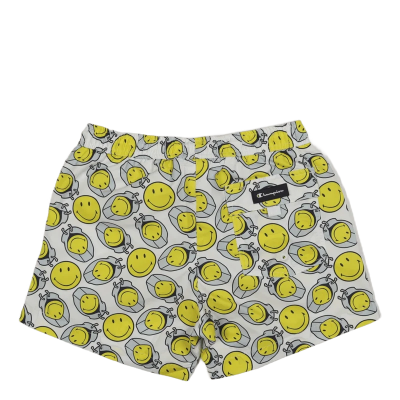 Champion X Smiley - Beachshort White Al (wht)