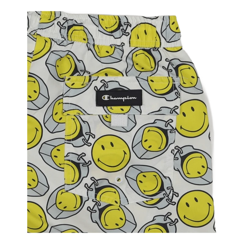 Champion X Smiley - Beachshort White Al (wht)