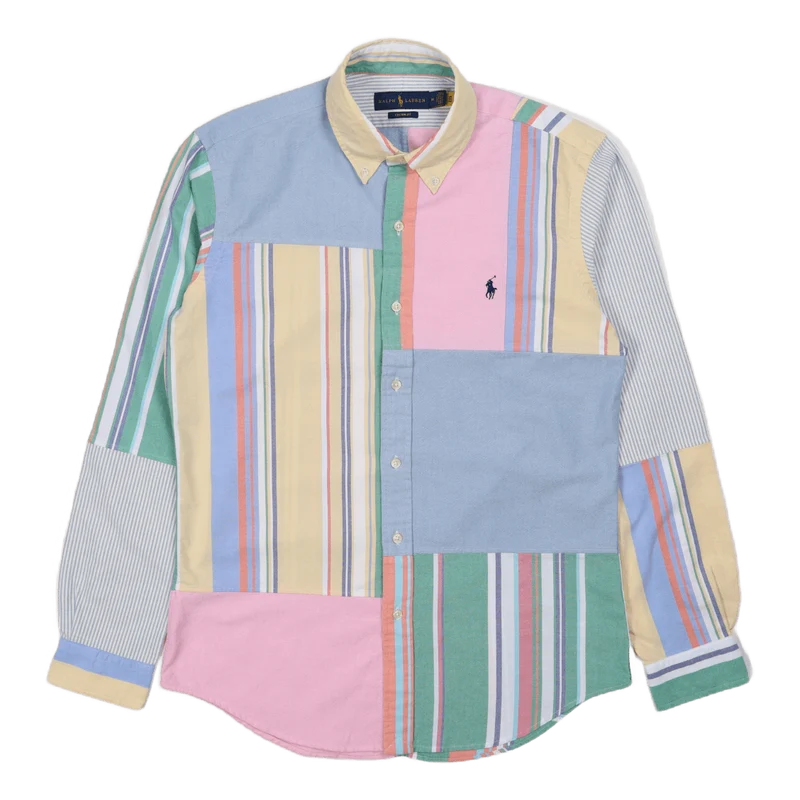 Classic Fit Oxford Fun Shirt 5470 Colorful Stripe Funshirt