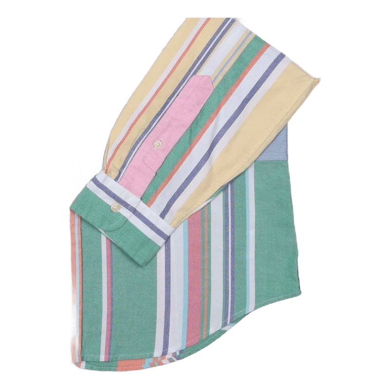 Classic Fit Oxford Fun Shirt 5470 Colorful Stripe Funshirt