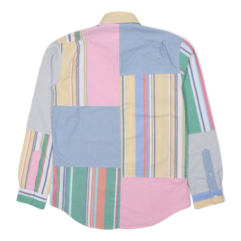 Classic Fit Oxford Fun Shirt 5470 Colorful Stripe Funshirt