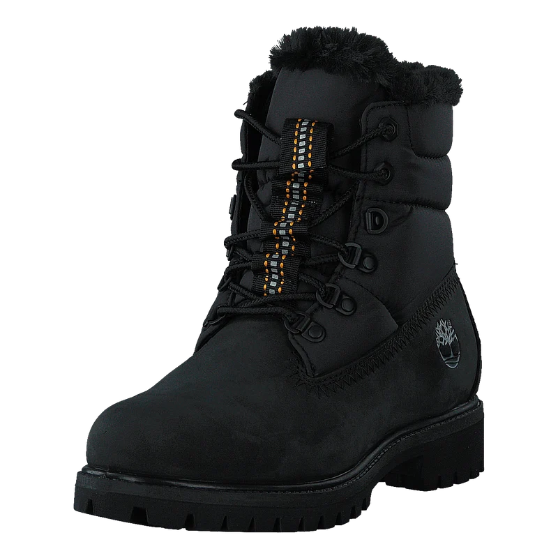 6" Heritage Puffer Bt Blk Black