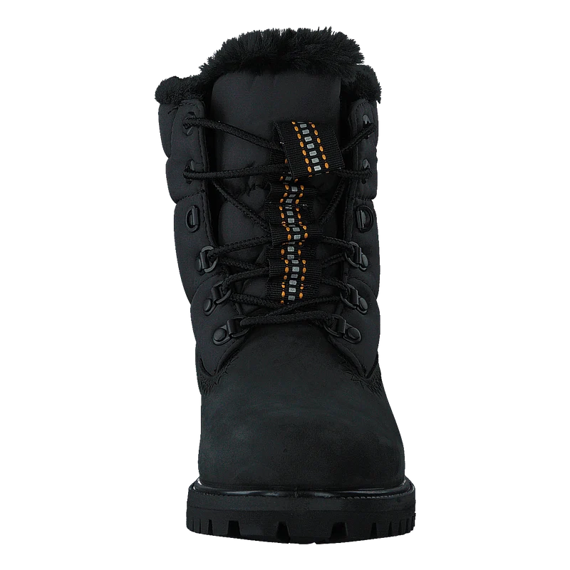 6" Heritage Puffer Bt Blk Black