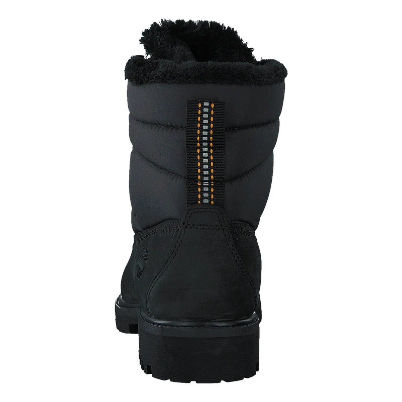 6" Heritage Puffer Bt Blk Black