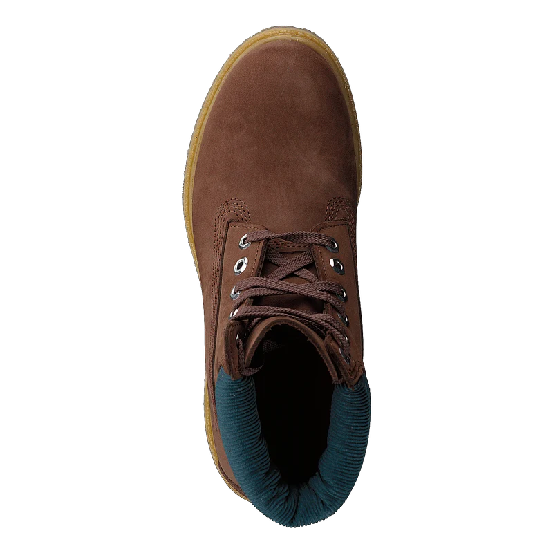 6in Prem Wp Boot Dk Brn Dark Brown