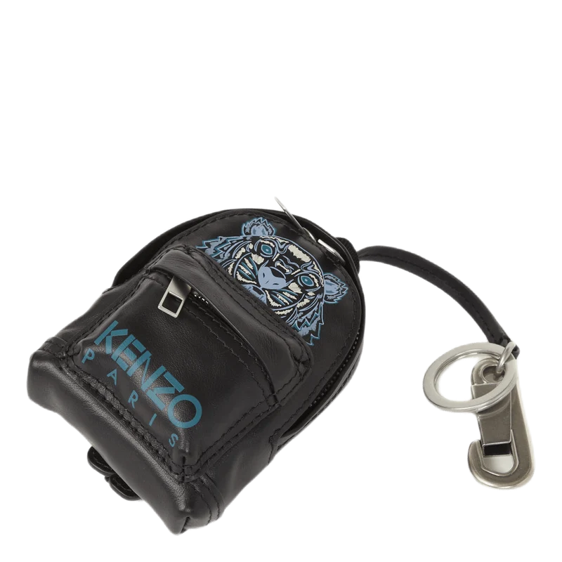 Backpack Tiger Keyring Black