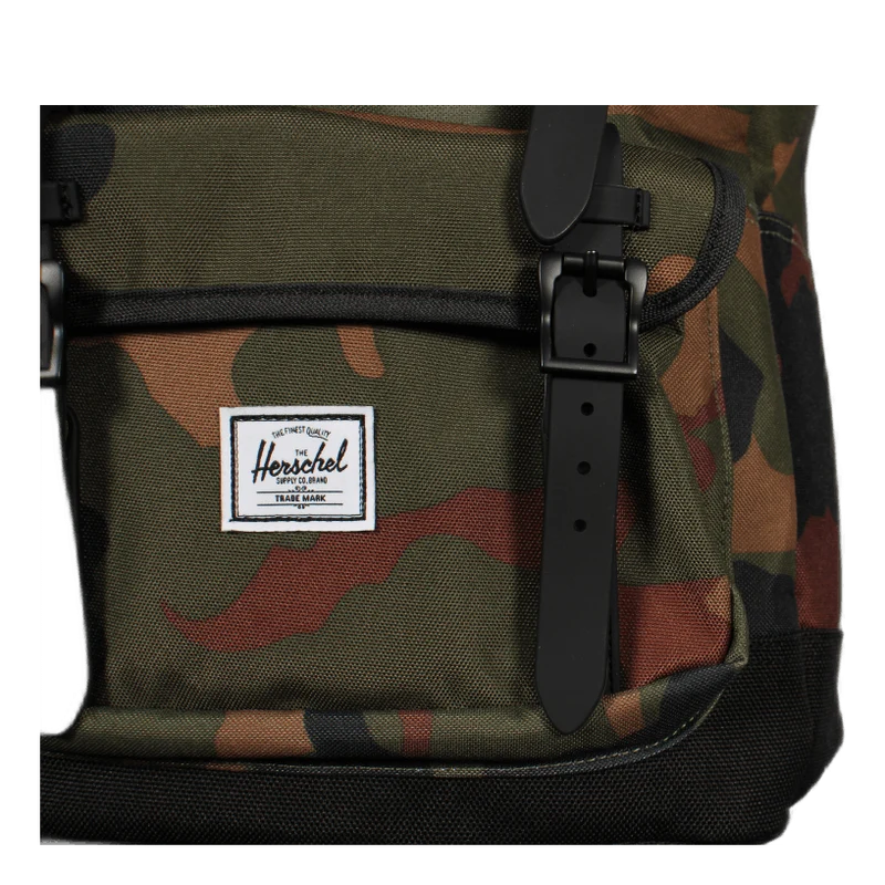 Herschel Little America Pro Woodland Camo/black