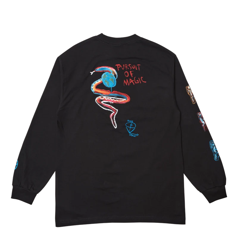 Bb Time Machine L/s Stt Black