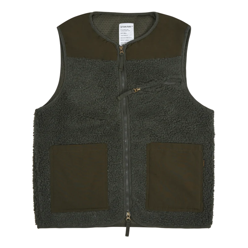 Fleece Layer Vest Olive
