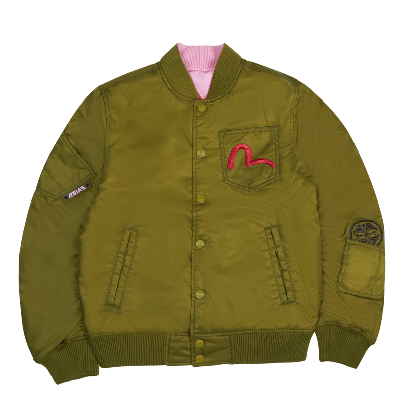 Evisu X Sfera Ebbasta Reversib Avacado Pink