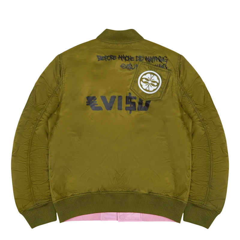 Evisu X Sfera Ebbasta Reversib Avacado Pink