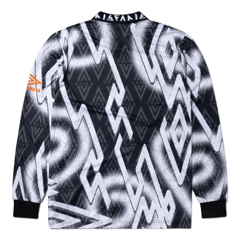 Umbro Aries Long Sleeve Footba Ckw Black/white