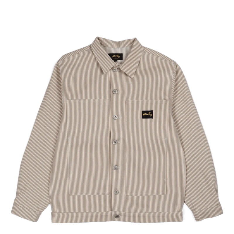 Box Jacket Khaki Hickory