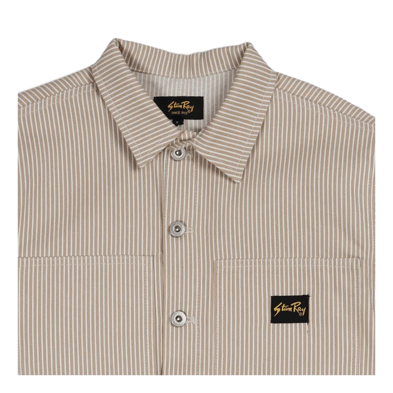 Box Jacket Khaki Hickory