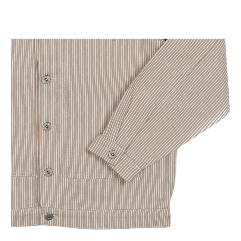 Box Jacket Khaki Hickory