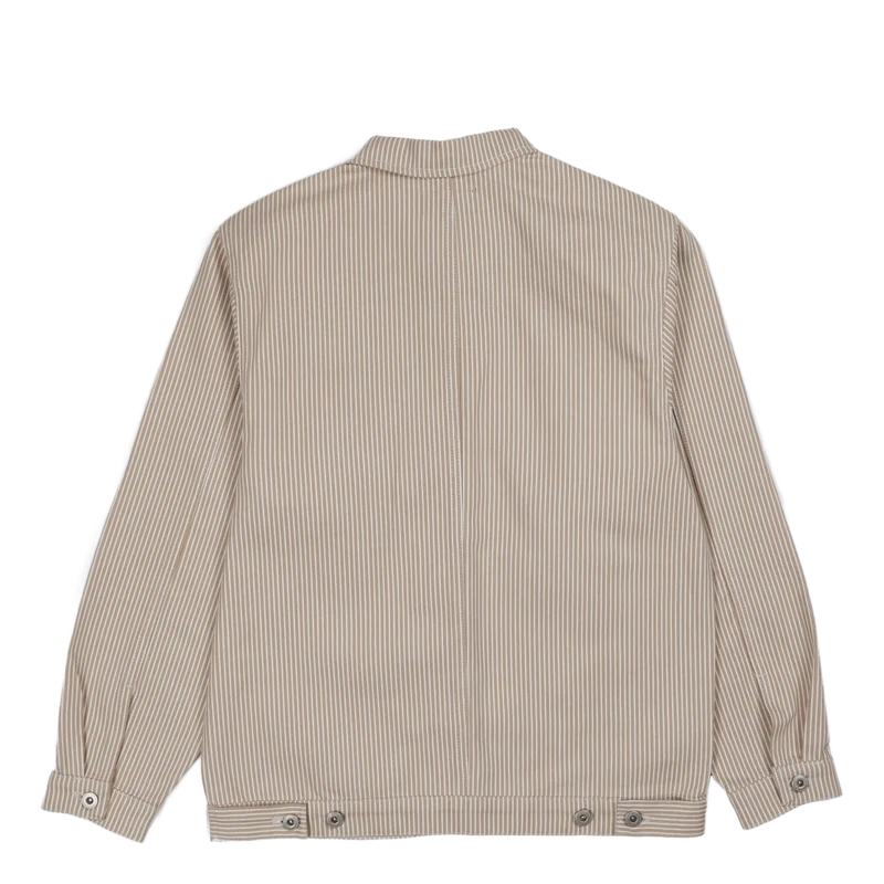 Box Jacket Khaki Hickory