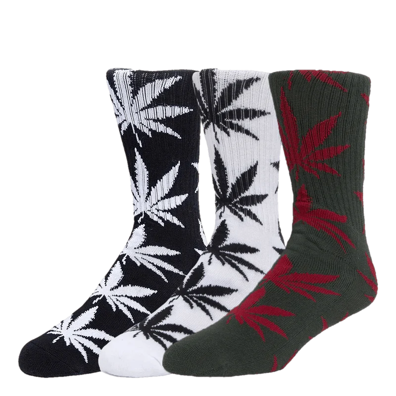 Essentials Plantlife Sock 3 Pa Bkwhr