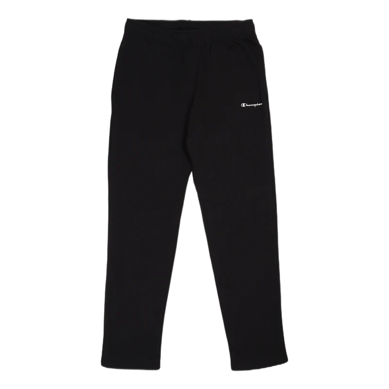 Straight Hem Pants Black Beauty