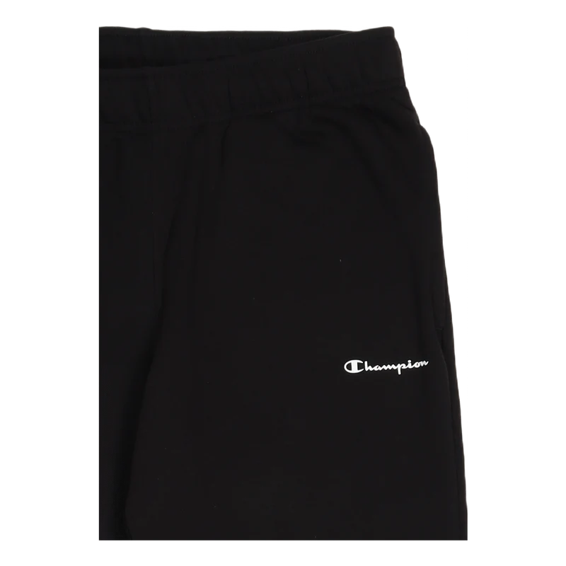 Straight Hem Pants Black Beauty