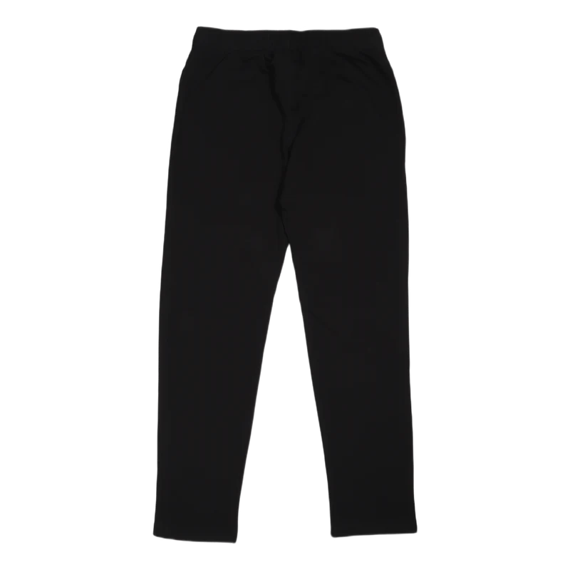 Straight Hem Pants Black Beauty