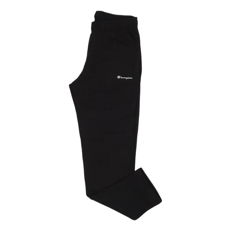 Straight Hem Pants Black Beauty