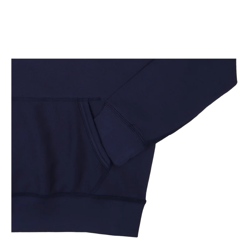 American Flag Fleece Hoodie Newport Navy