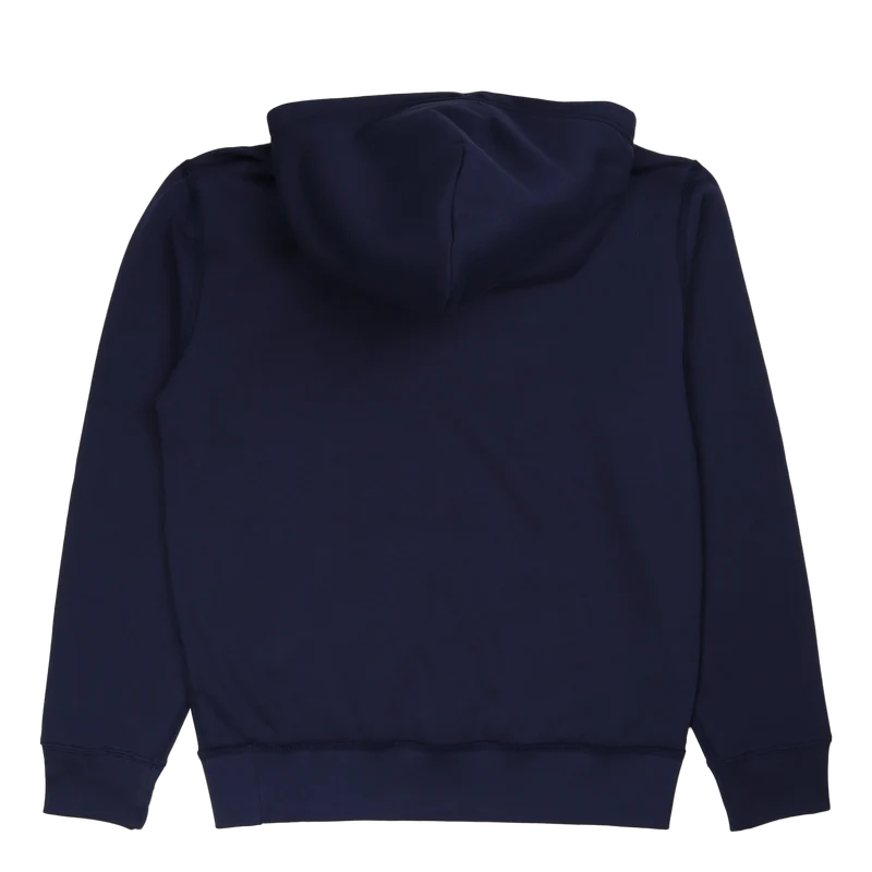 American Flag Fleece Hoodie Newport Navy