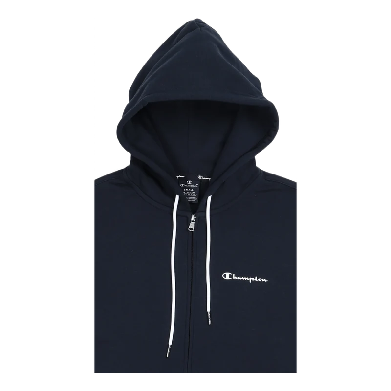 Hooded Full Zip Sweatshirt Sky Captain