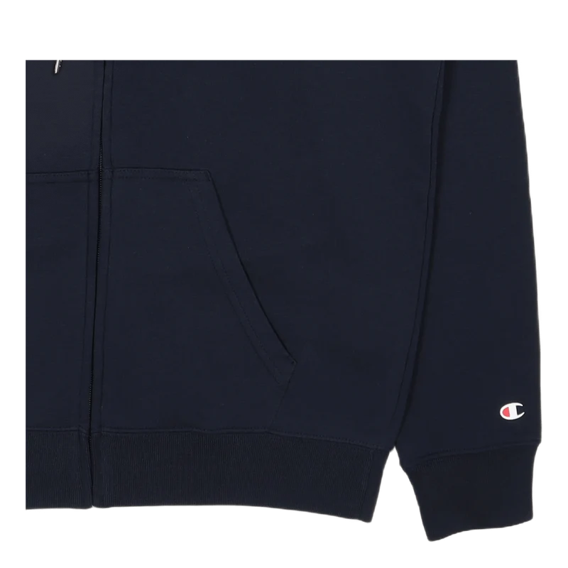 Hooded Full Zip Sweatshirt Sky Captain