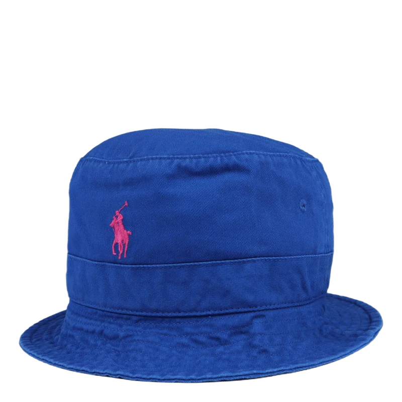 Cotton Chino Bucket Hat Pacific Royal
