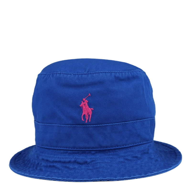 Cotton Chino Bucket Hat Pacific Royal