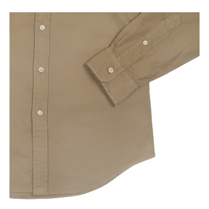 Slim Fit Oxford Shirt Surrey Tan