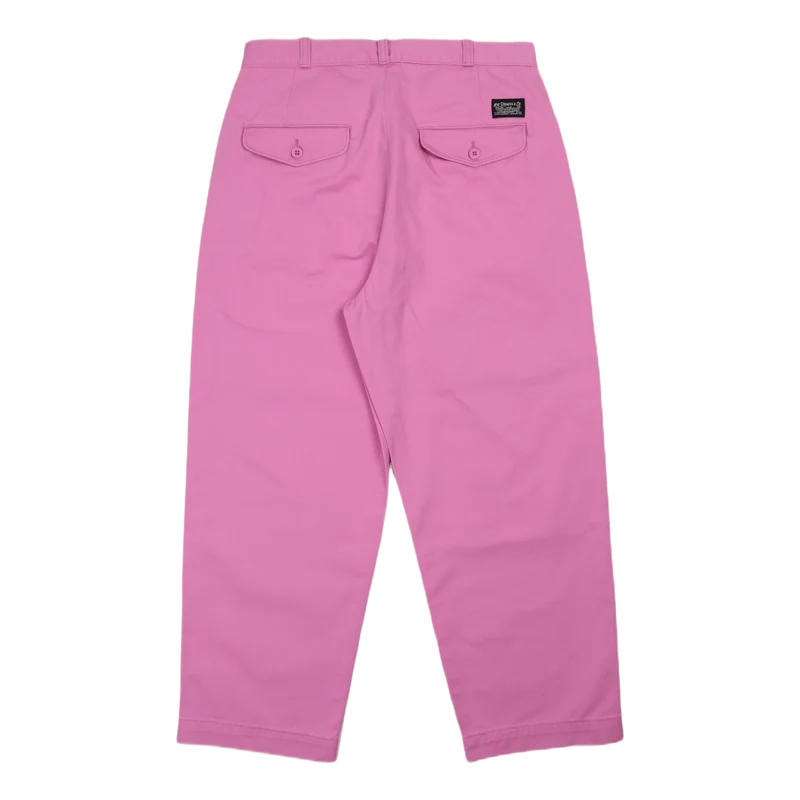 Skate Loose Chino Cyclamen Cro Red