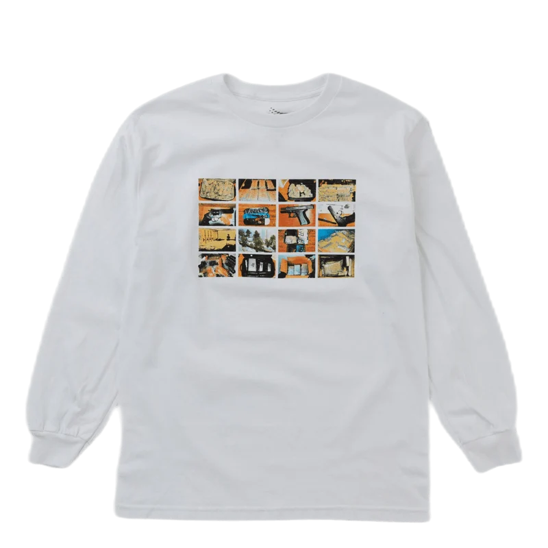 Contraband L/s Tee White