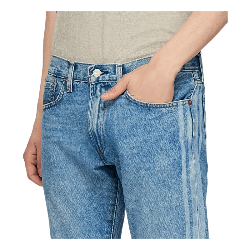 Varick Slim Straight Jeans Blue