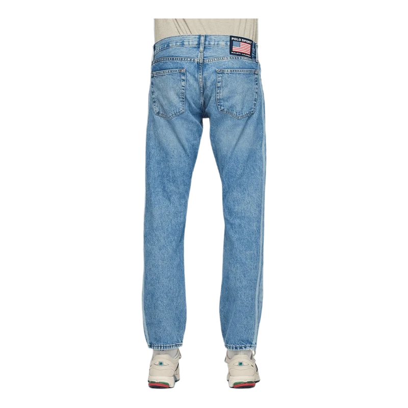Varick Slim Straight Jeans Blue