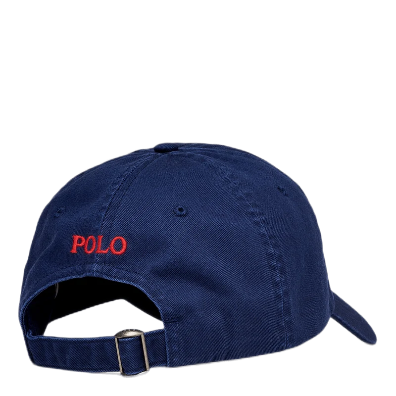 Cotton Chino Baseball Cap Blue