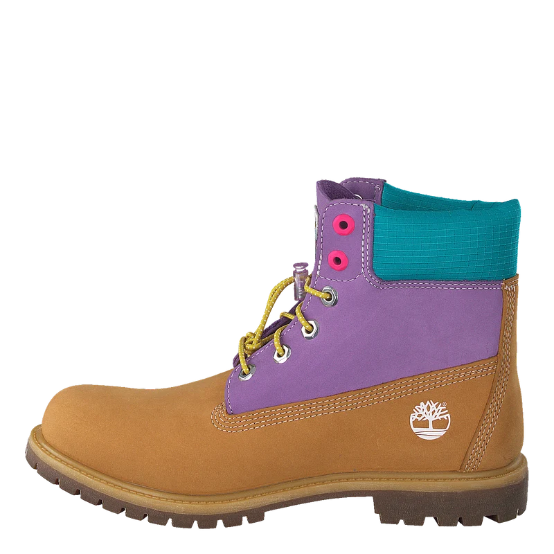 6" Prem Boot F/l Wht Wheat