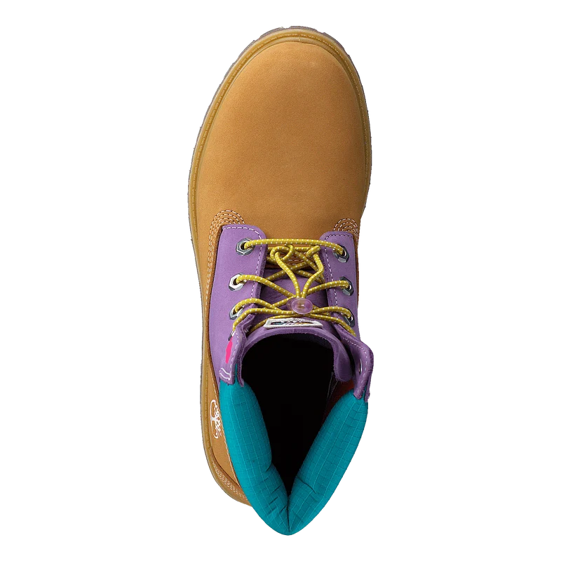 6" Prem Boot F/l Wht Wheat