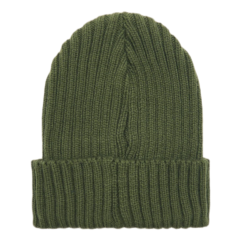 Ribbed Beanie Green