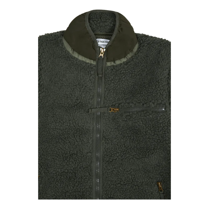 High Pile Fleece Olive