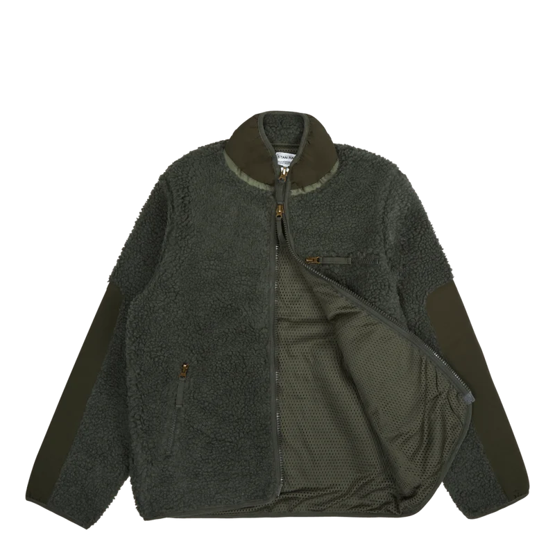 High Pile Fleece Olive