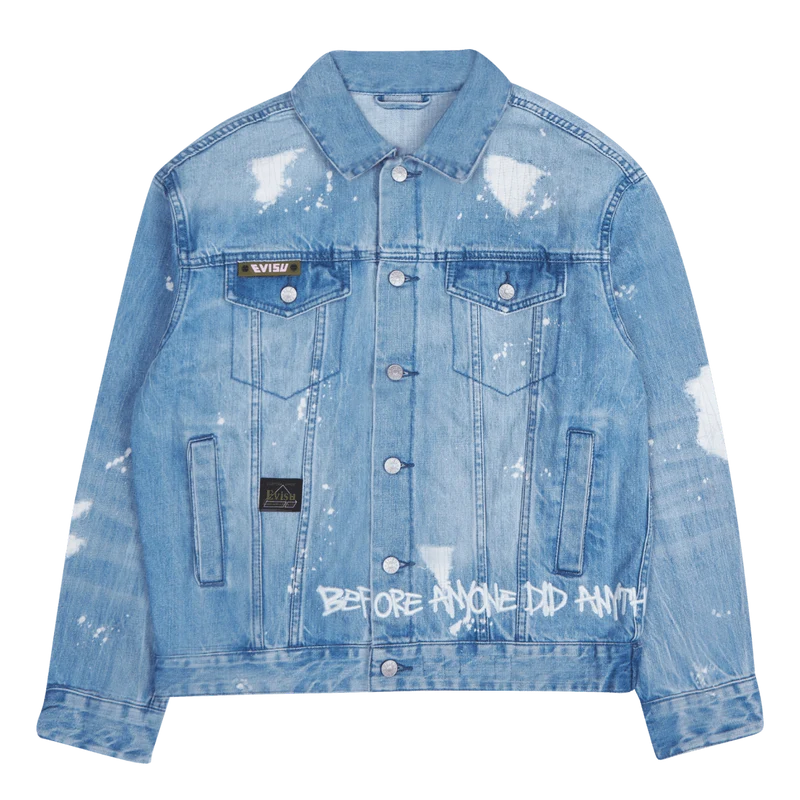 Evisu X Sfera Ebbasta Graffiti Mid Shade Indigo